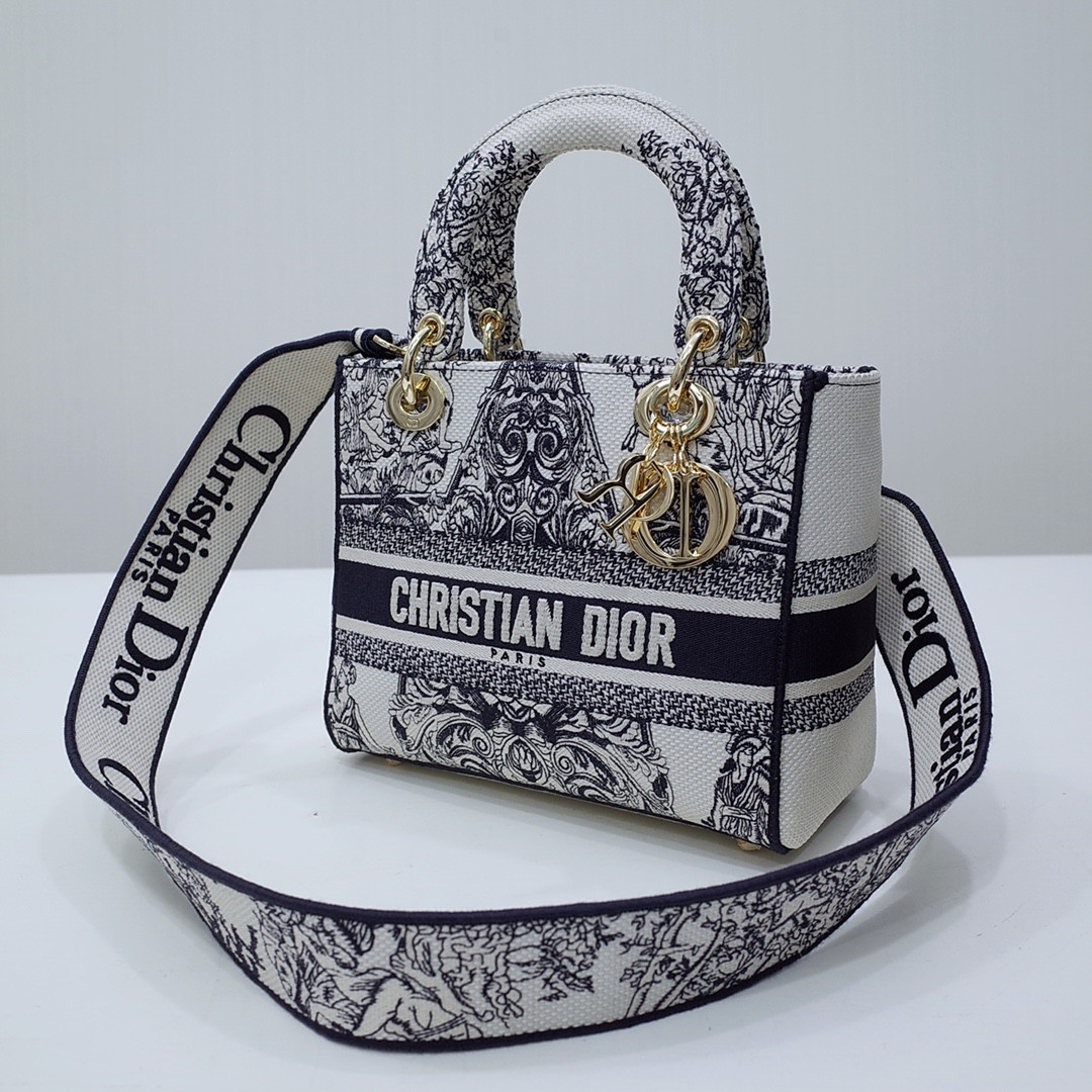 MEDIUM D*0r LADY D-LITE BAG 24 x 20 x 11 cm