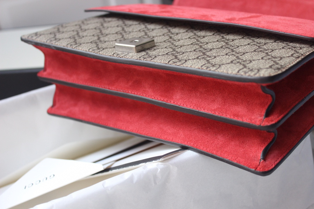 G*u*i DIONYSUS SMALL RECTANGULAR BAG 10"Wx5.5"Hx3"D