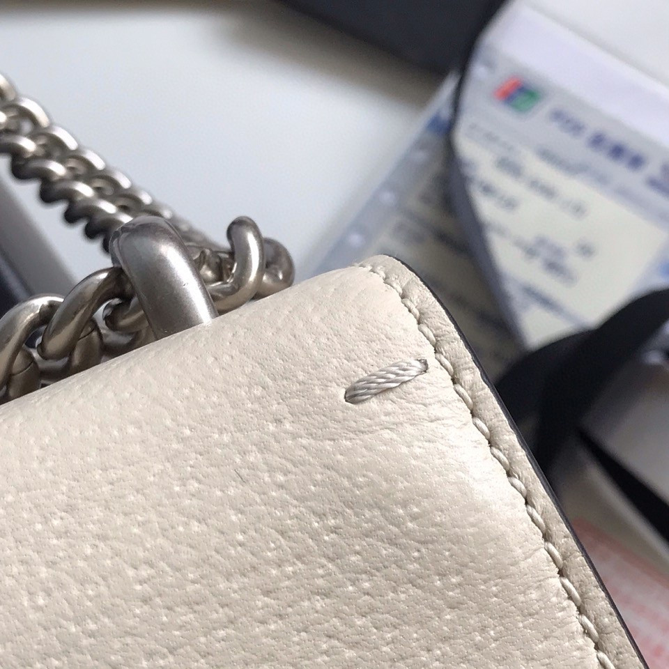 G*u*i DIONYSUS LEATHER MINI BAG 7.5"Wx6"Hx2"D