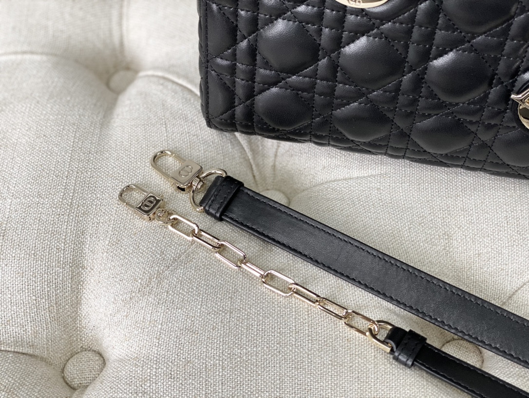 D*0r Lady D-Joy bag medium BLACK 26 x 13.5 x 5 cm