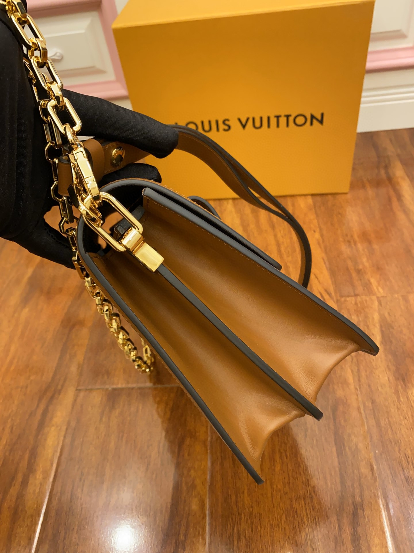 LV DAUPHINE MM M44391 9.8 x 6.7 x 4.1 inches