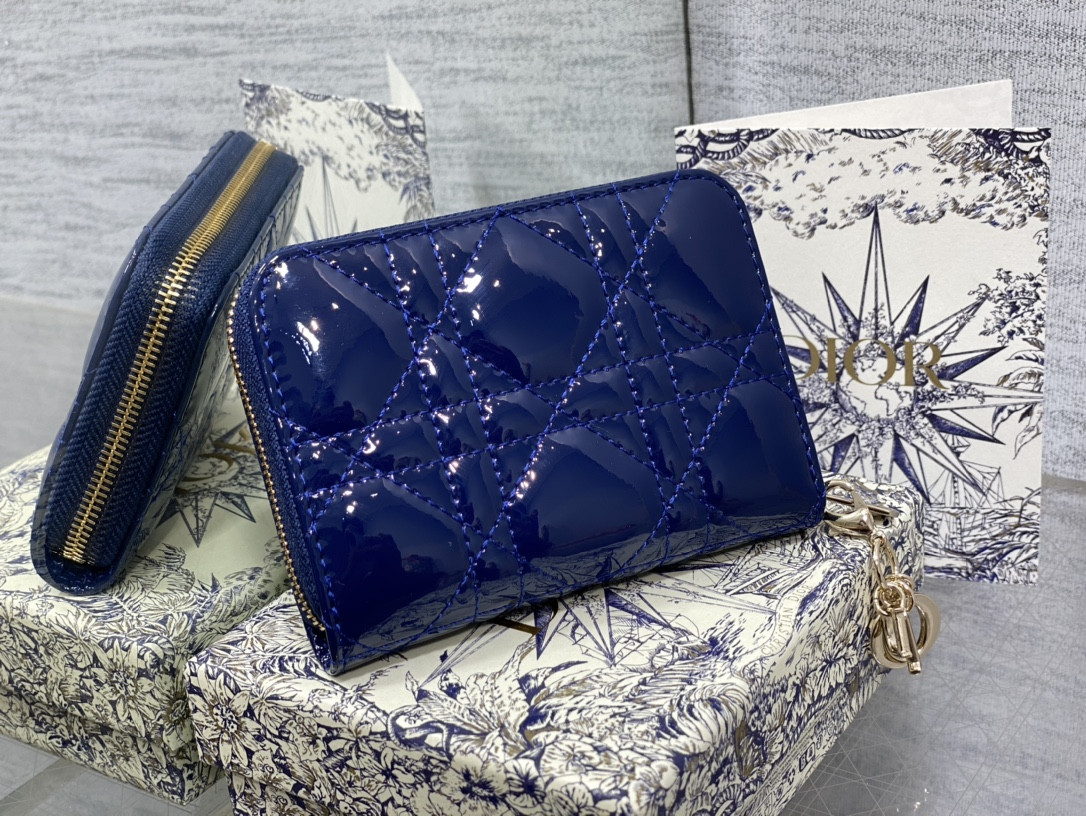 Lady D*0r Voyageur Small Coin Purse CARD HOLDER