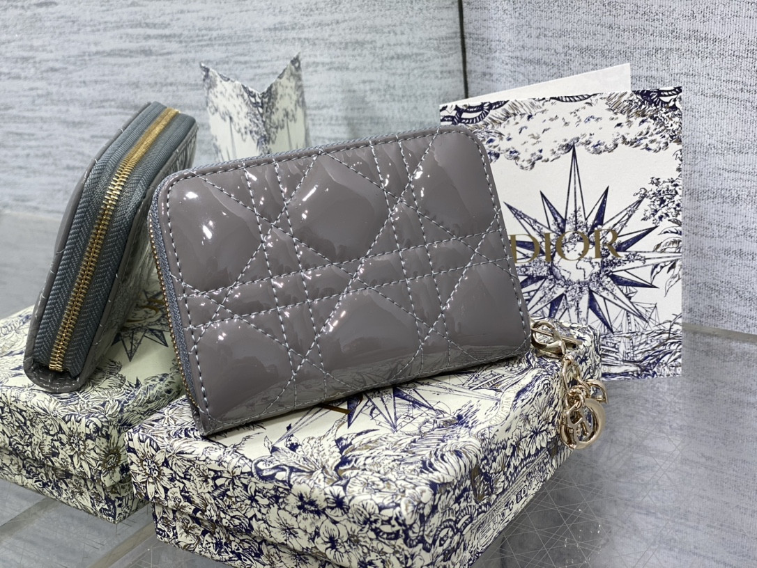 Lady D*0r Voyageur Small Coin Purse CARD HOLDER