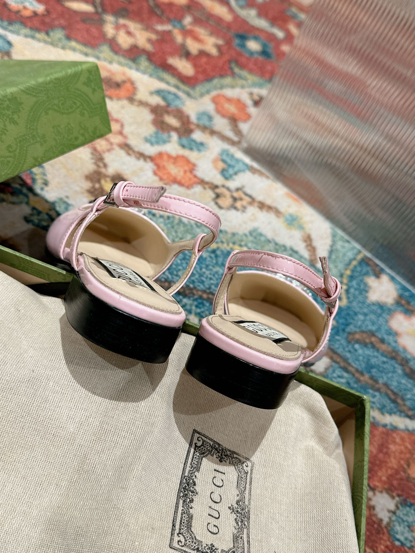 UA G*u*i BALLERINA WITH DOUBLE G