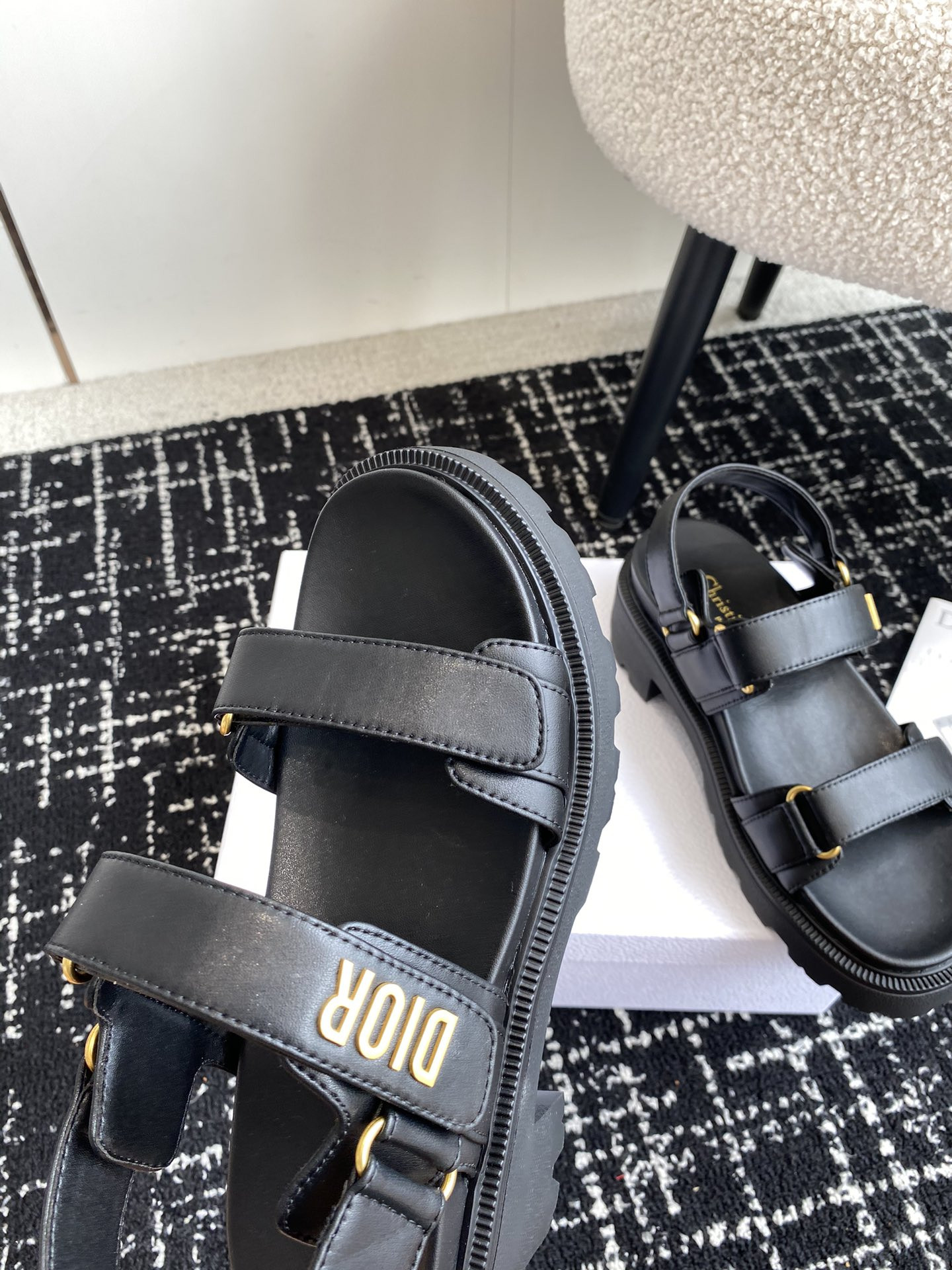 UA D*0ract Platform Sandal Black