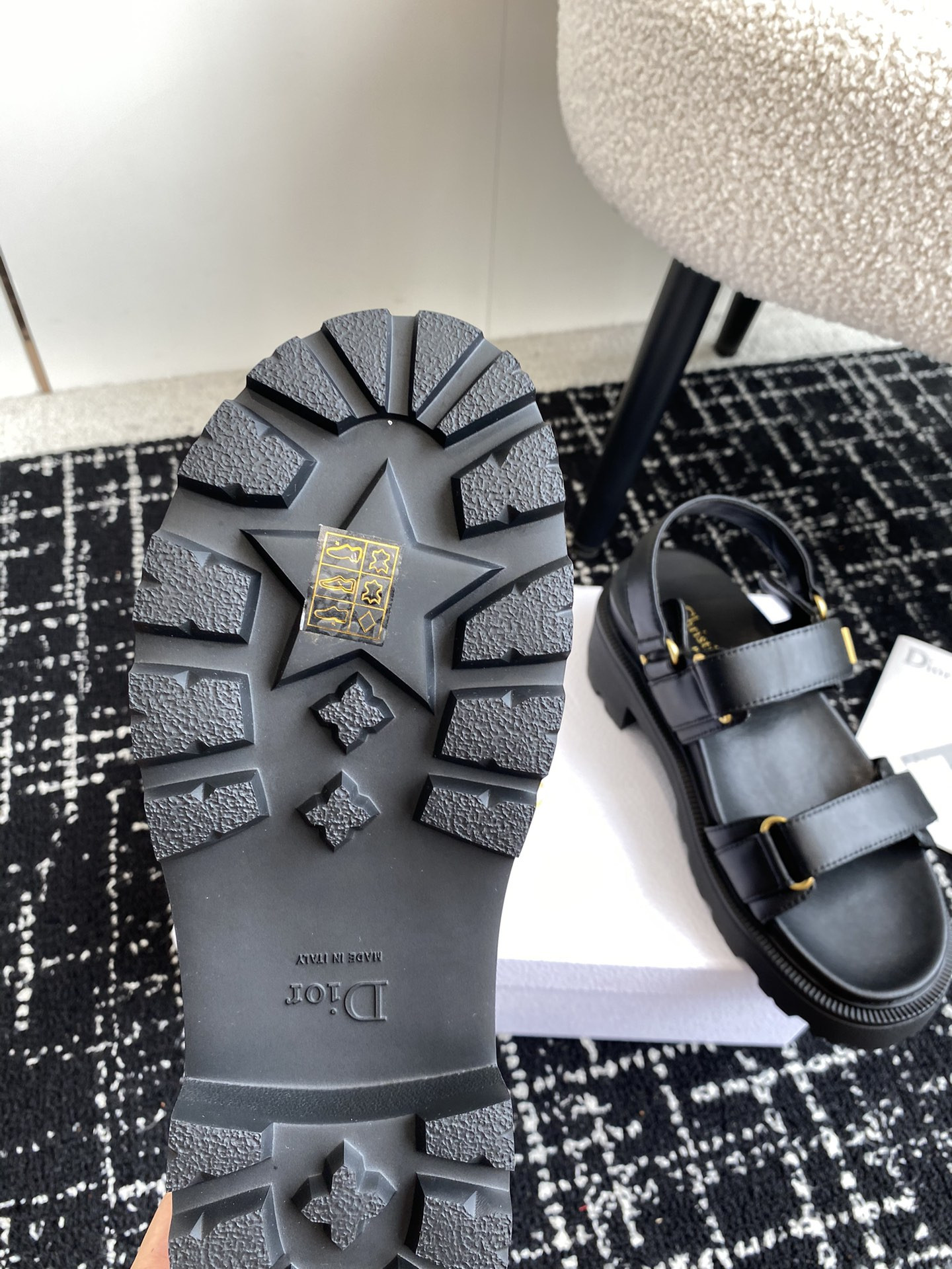 UA D*0ract Platform Sandal Black
