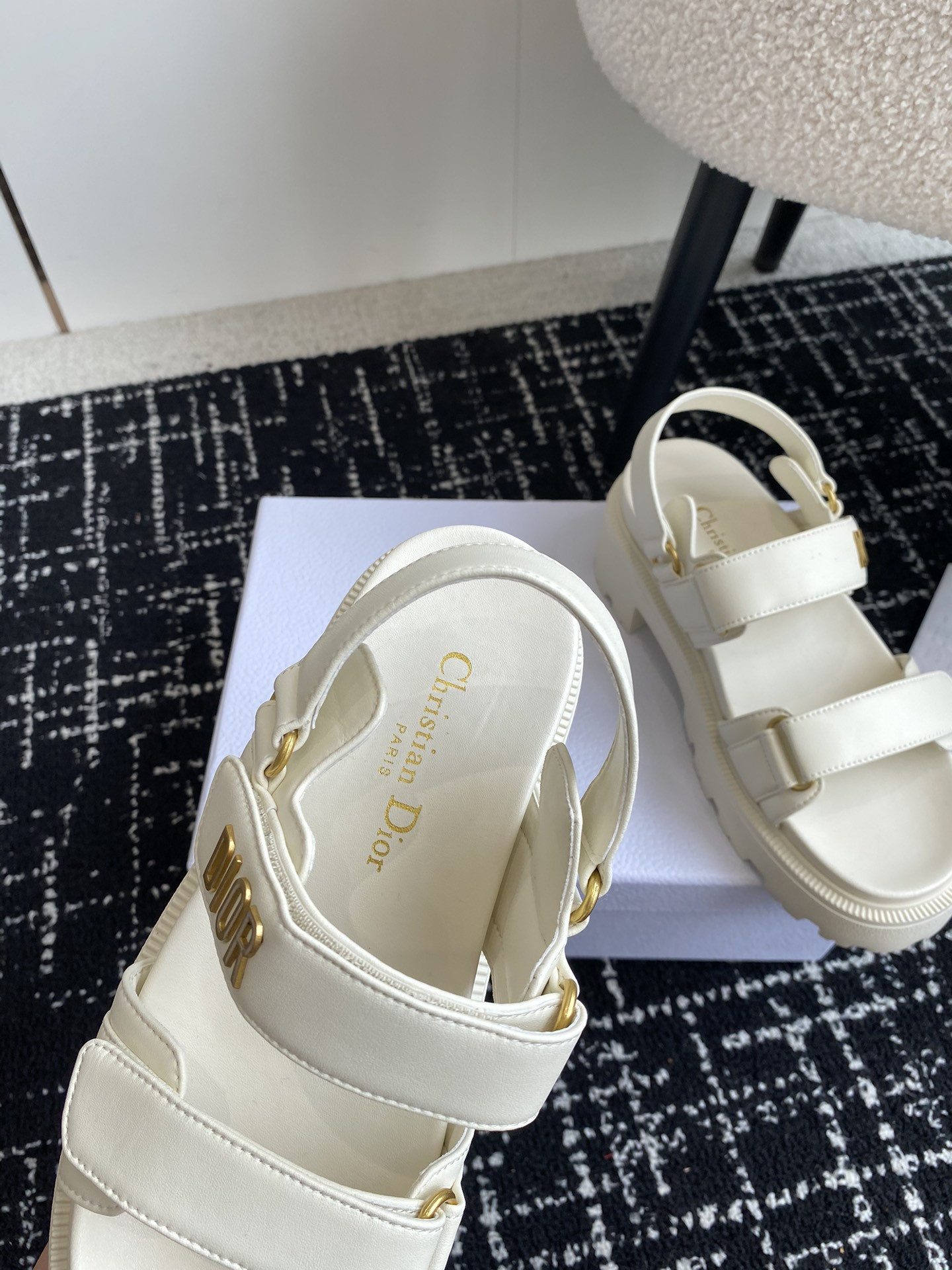 UA D*0ract Platform Sandal White