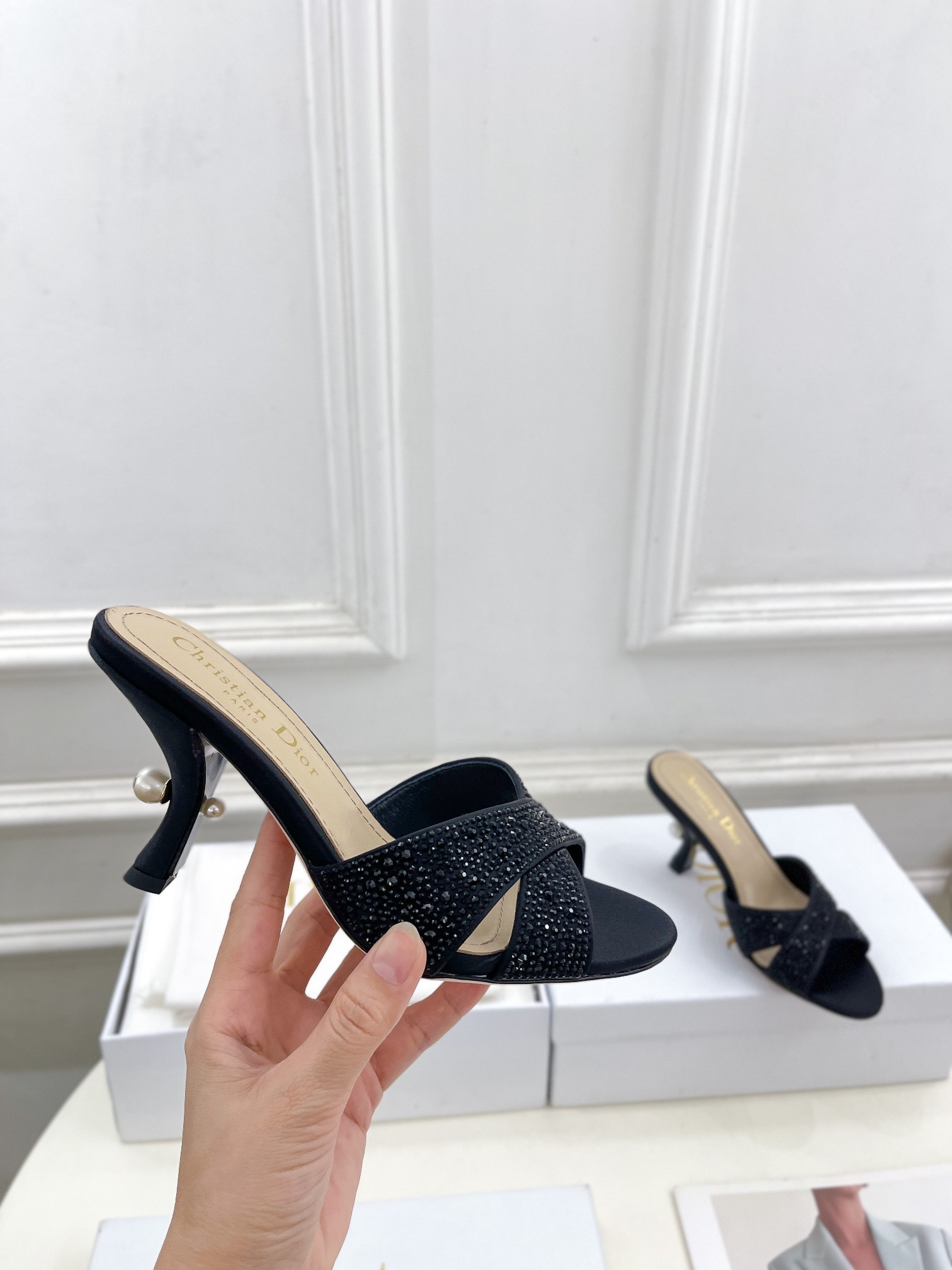 UA D*0r Tribales Heeled Slide