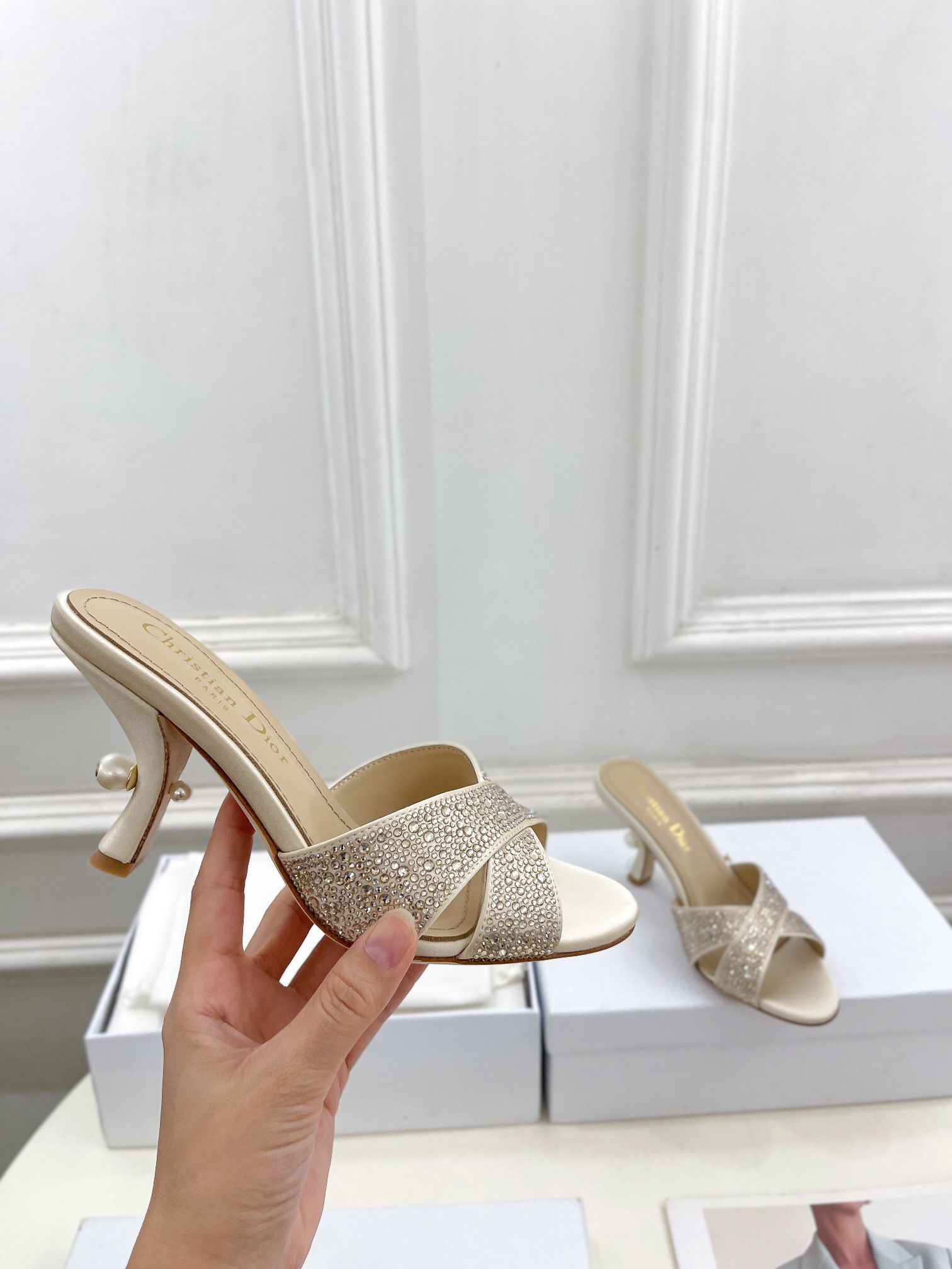 UA D*0r Tribales Heeled Slide