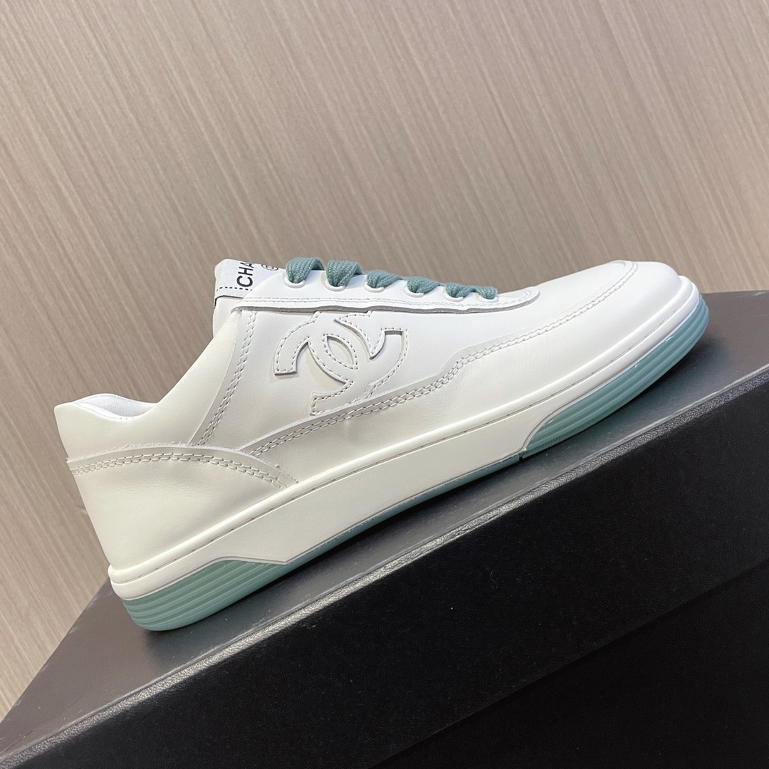 UA Ch*el SNEAKERS calfskin