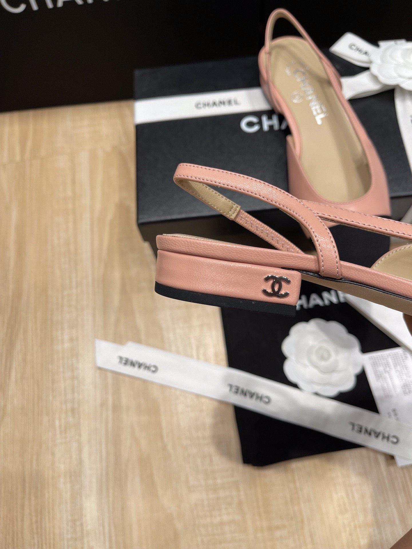 UA Ch*el SLINGBACKS FLAT