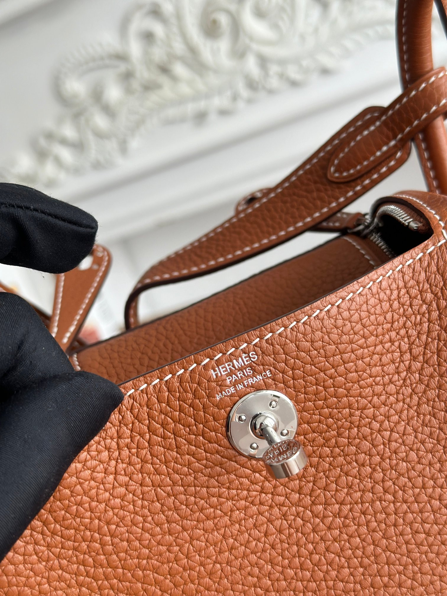 H**mes Mini lindy 19cm