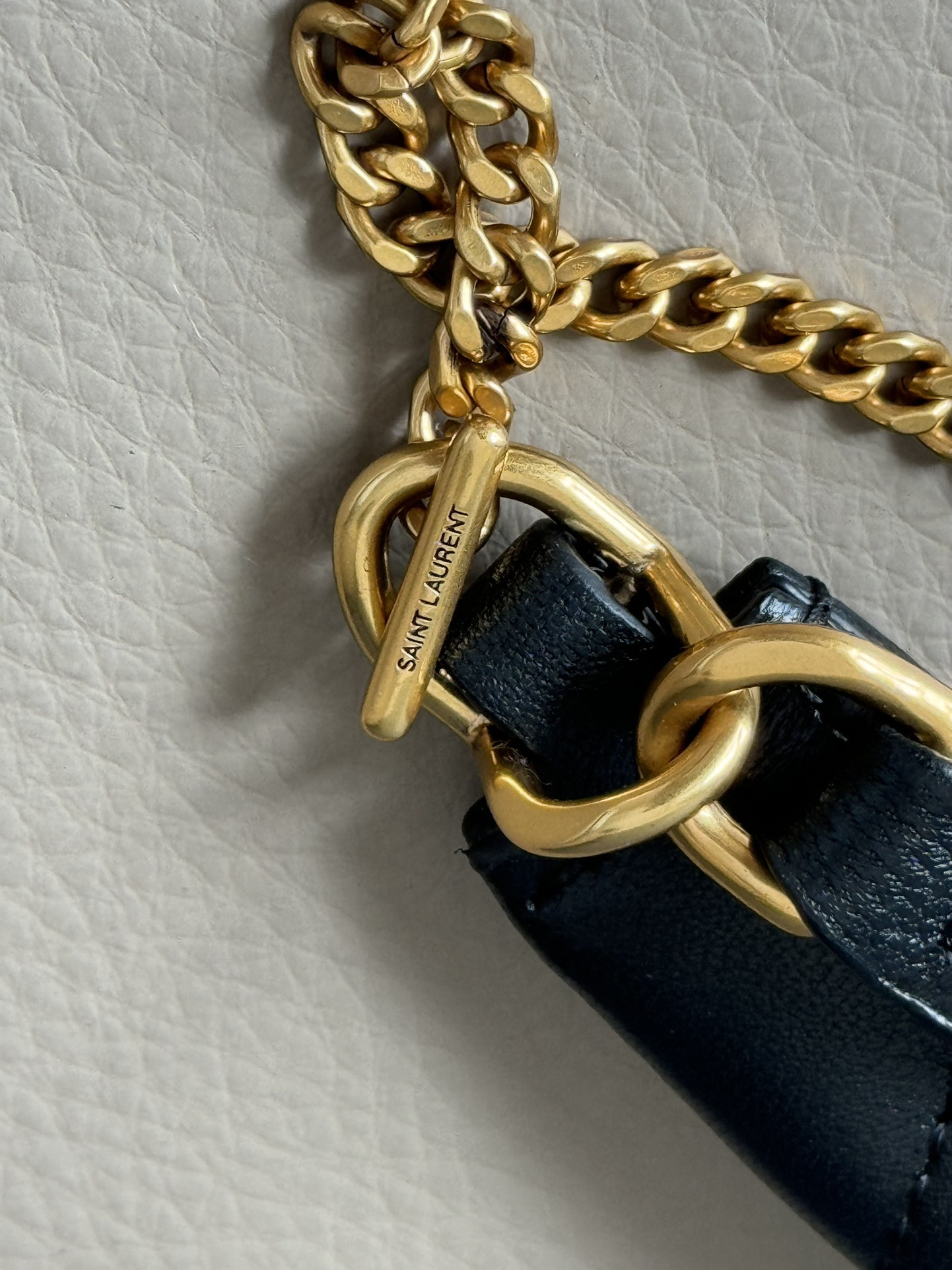 Y*L SADE hobo in lambskin 19 X 21 X 4 CM