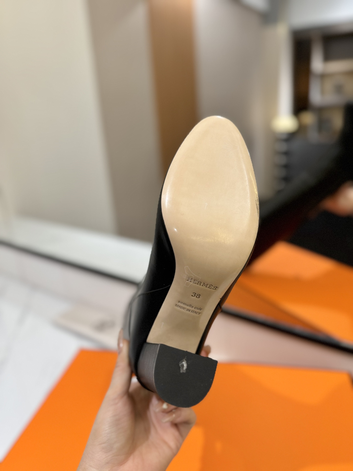 UA Hermès Jumping Boots (Heel height 8.5cm)