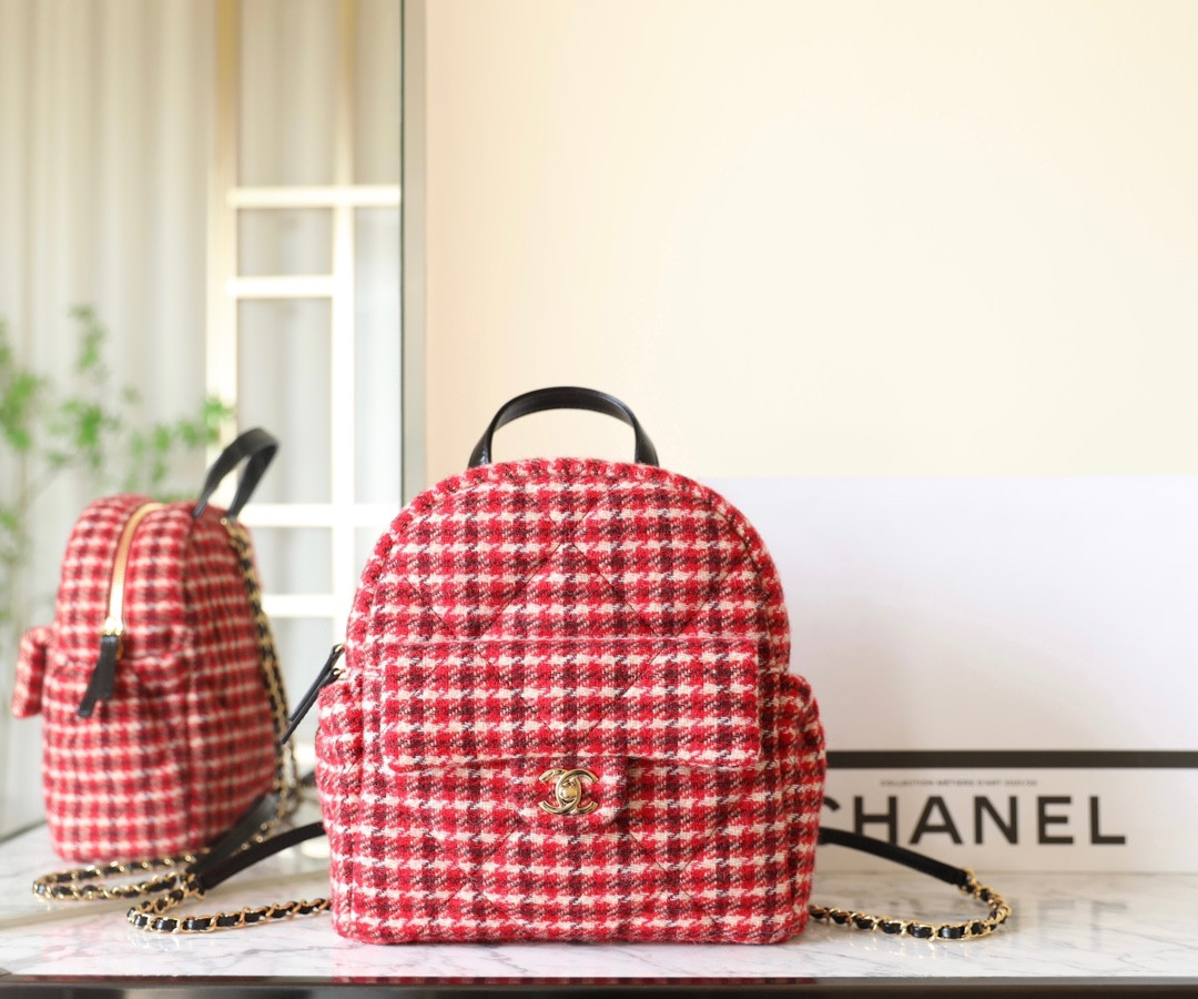 Ch*el Coconeige Backpack 28x26x11cm