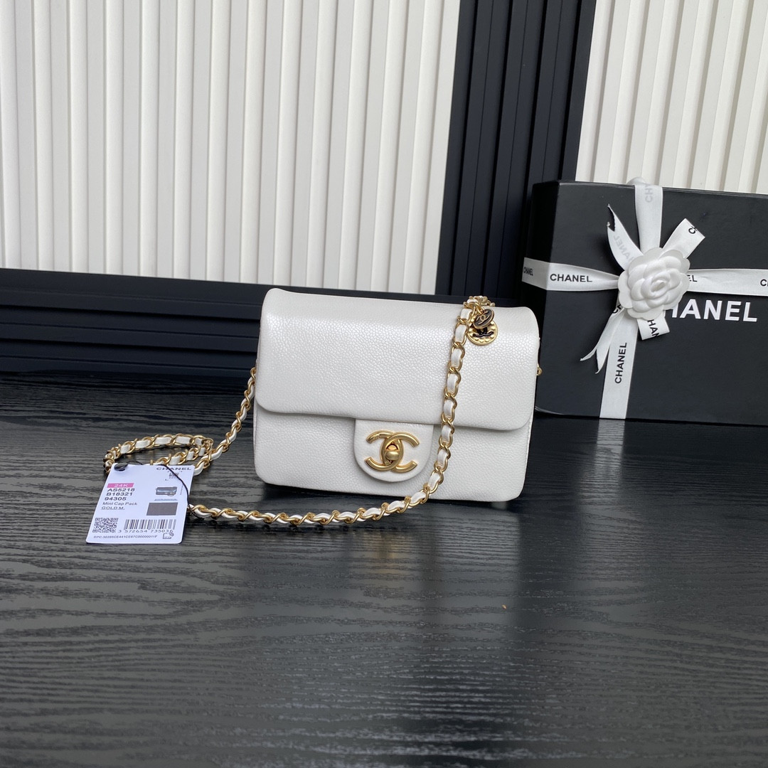 Ch*el MINI FLAP BAG 13×17.5×6cm