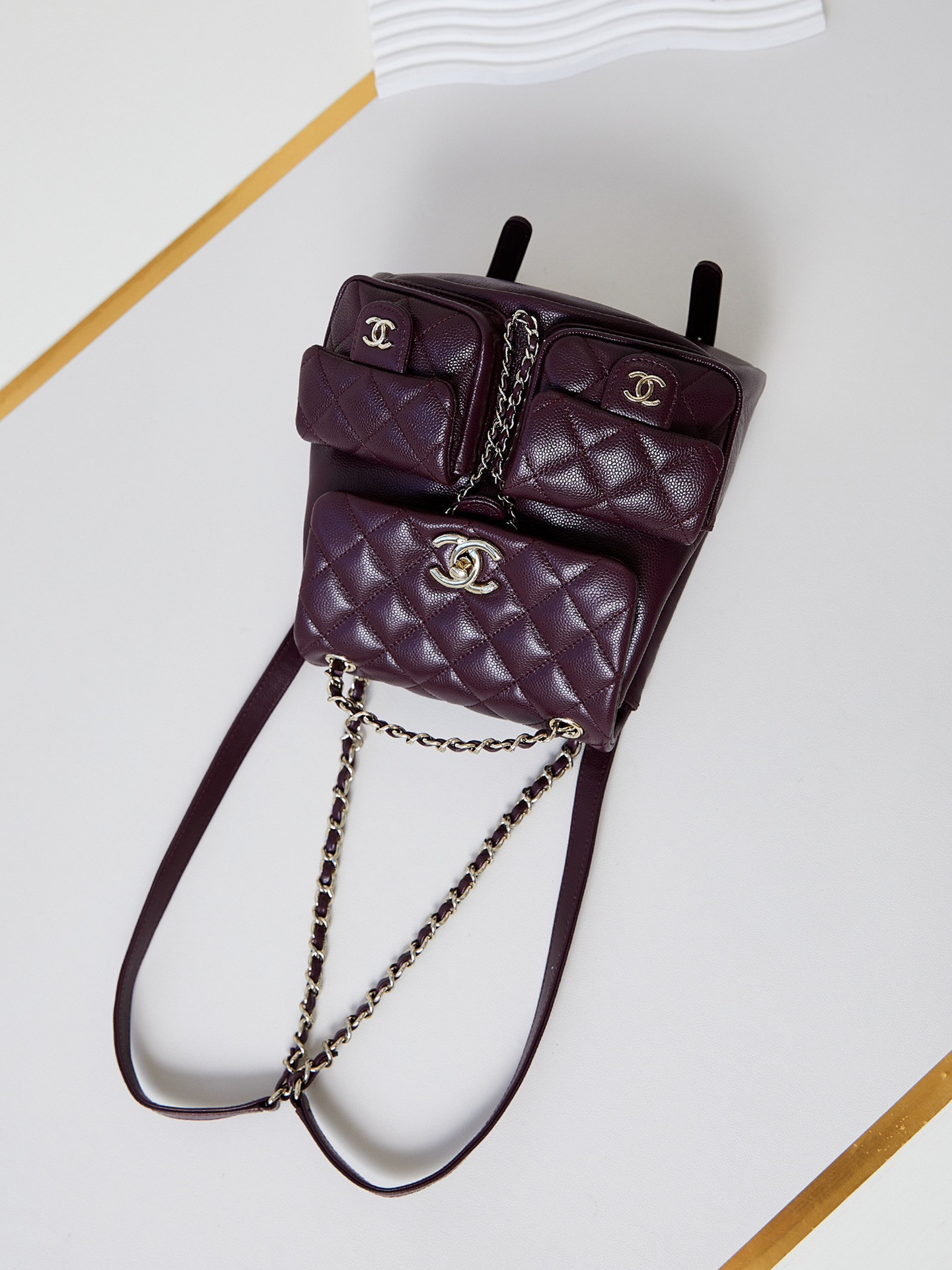 Ch*el Backpack 21x20x12cm