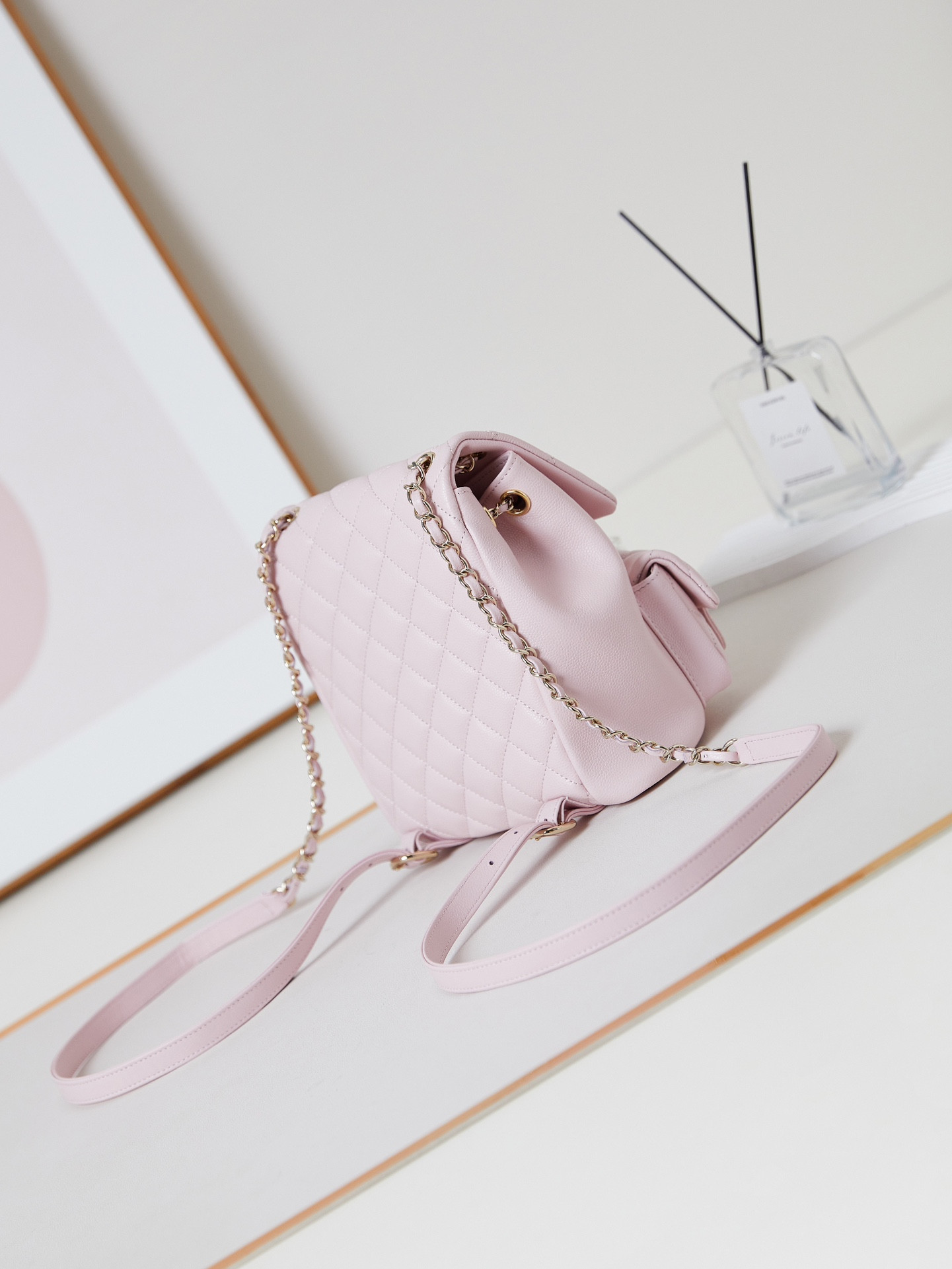 Ch*el Backpack 21x20x12cm