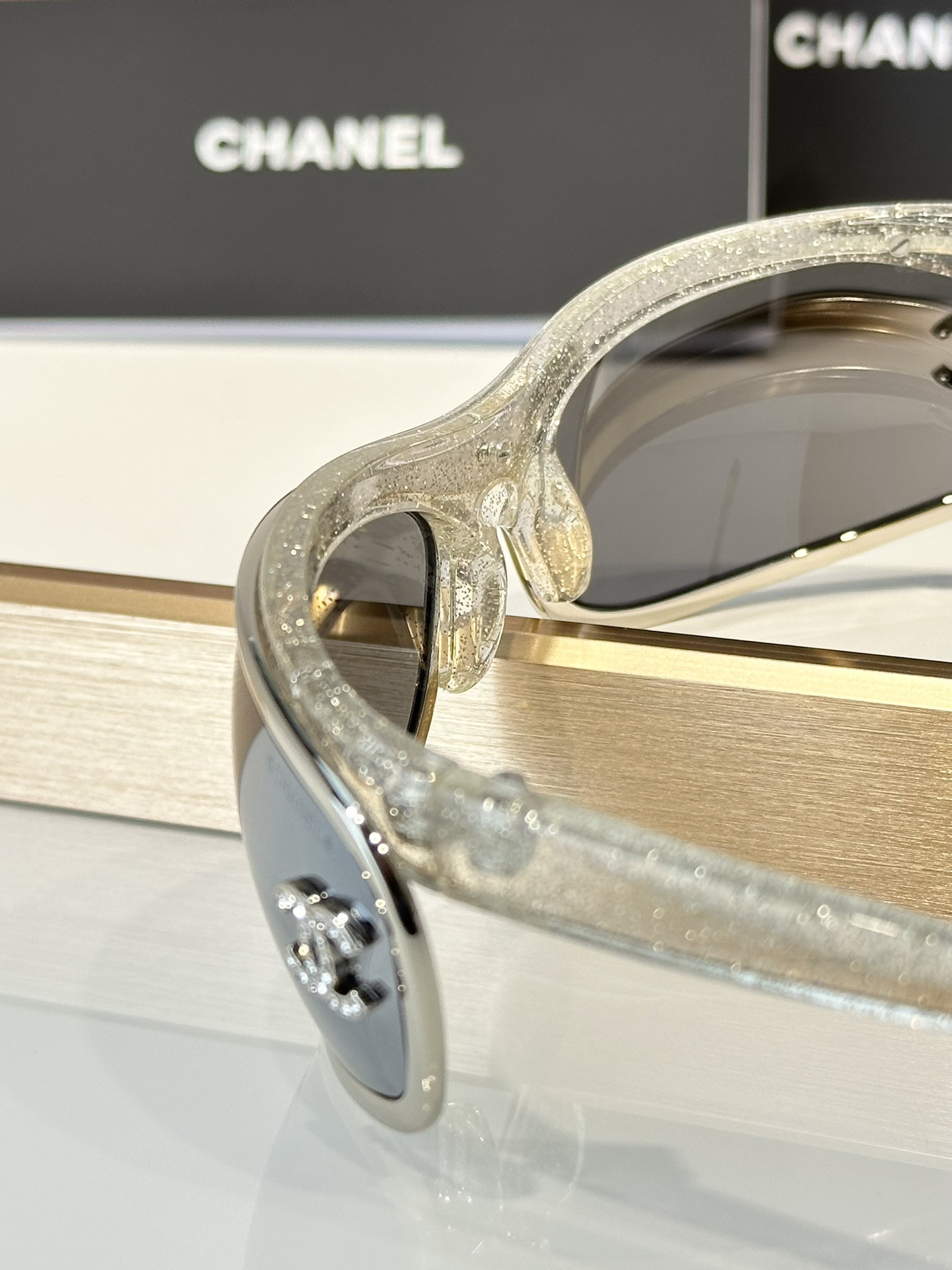 Ch*el Glasses coco neige 71557