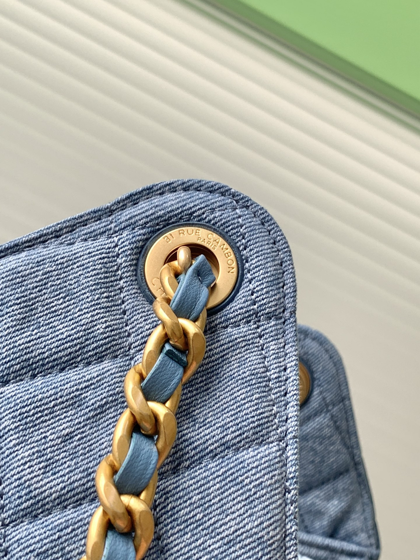 Ch*el 25C Bucket Hobo Bag AS5231 40x30x15cm