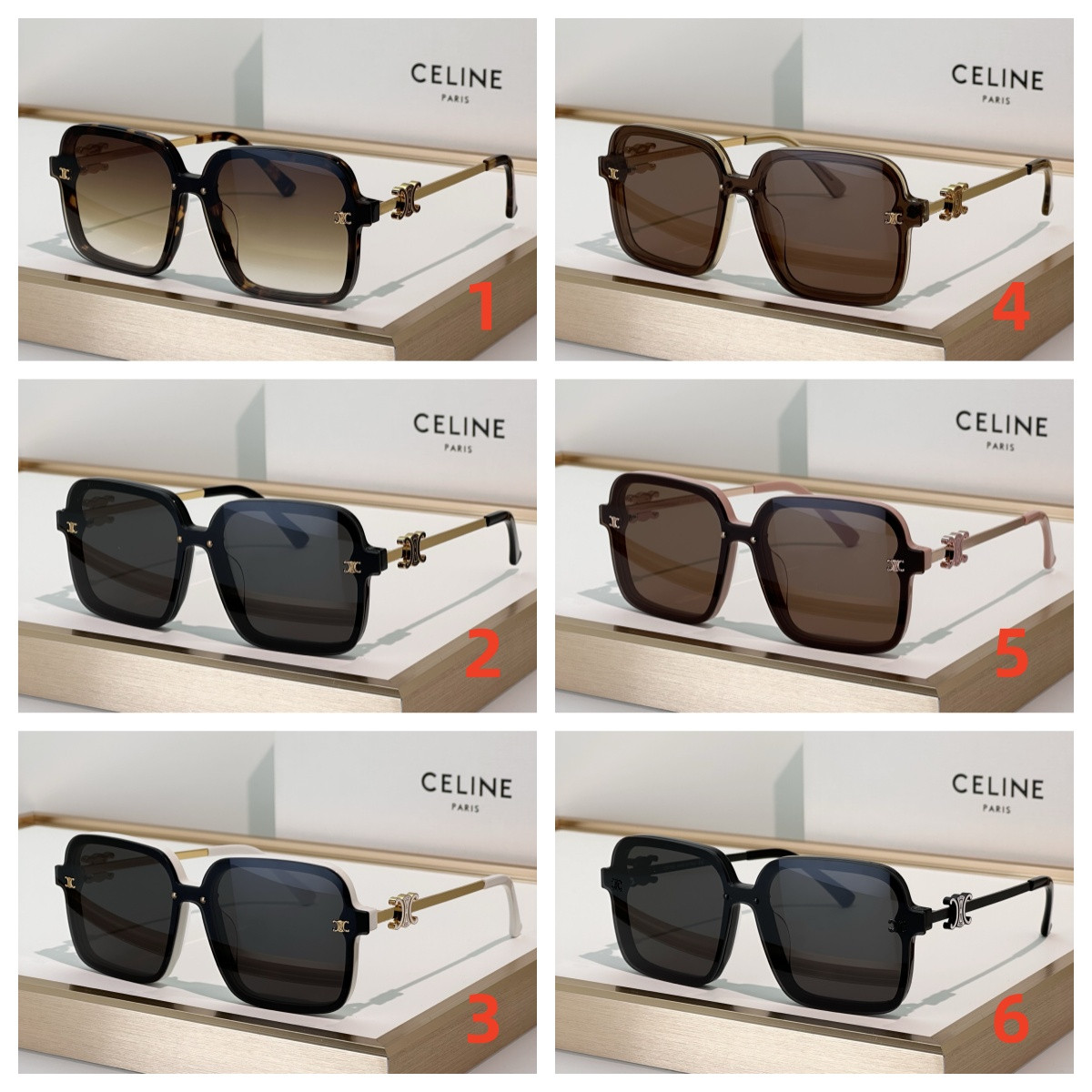 Ce**e Glasses CL40247U 55-18-145