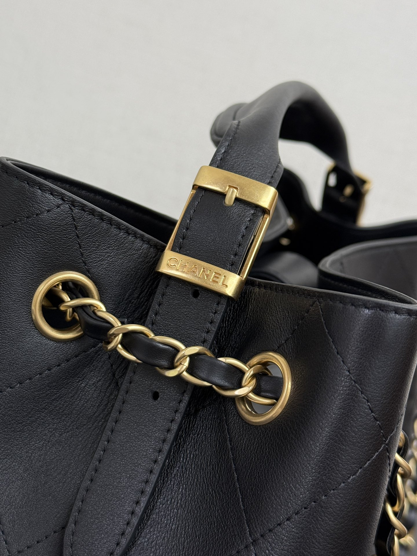 Ch*el Small Shopping Bag AS5634 24x36x14cm