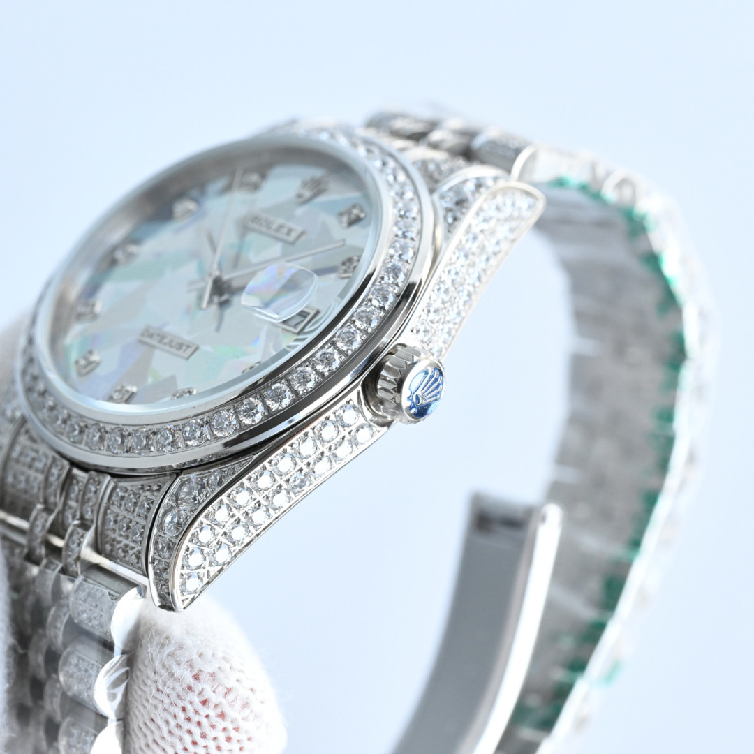 R*l*x Datejust 41mm Full Diamond Series