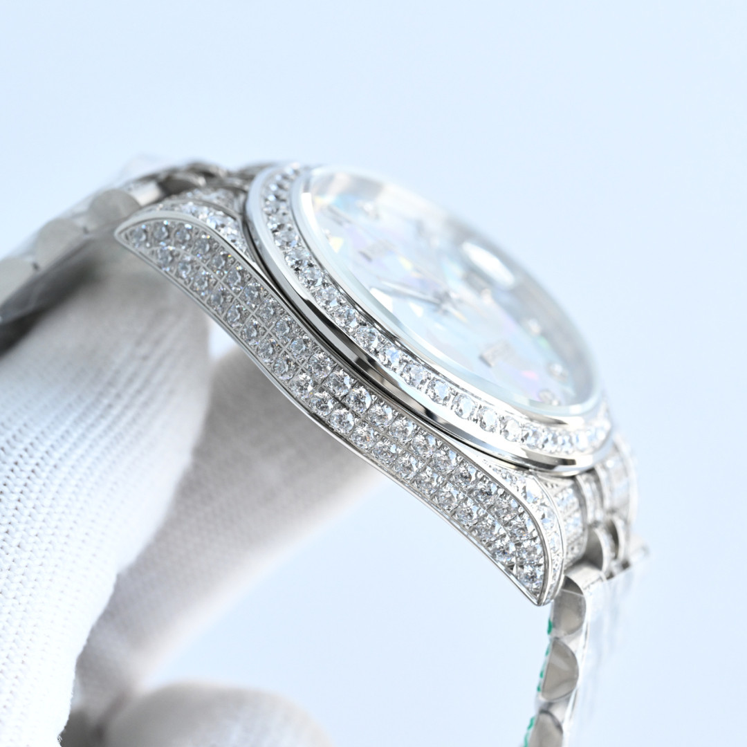 R*l*x Datejust 41mm Full Diamond Series