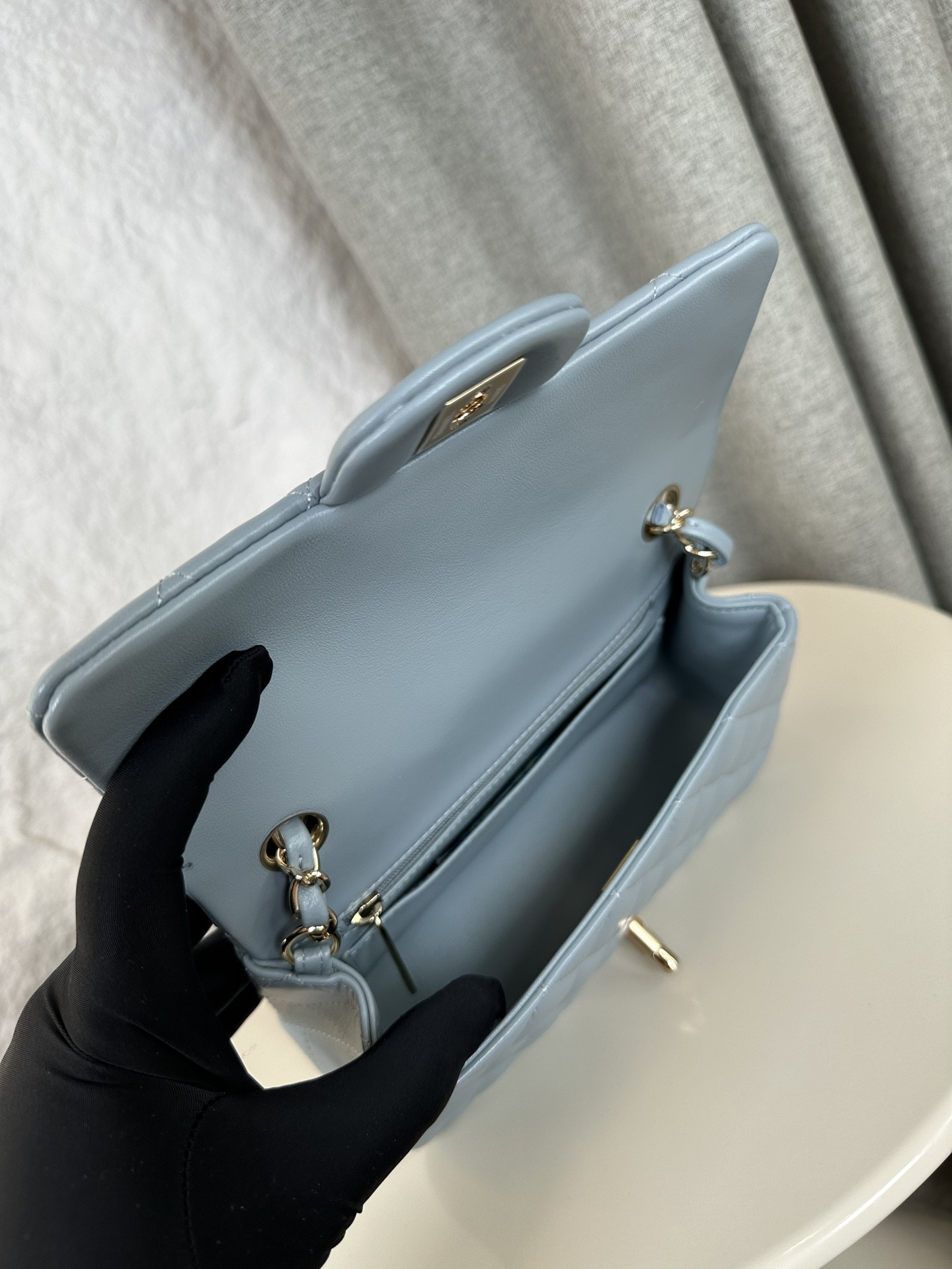 Ch*el Mini Flap Bag 20x12x6cm