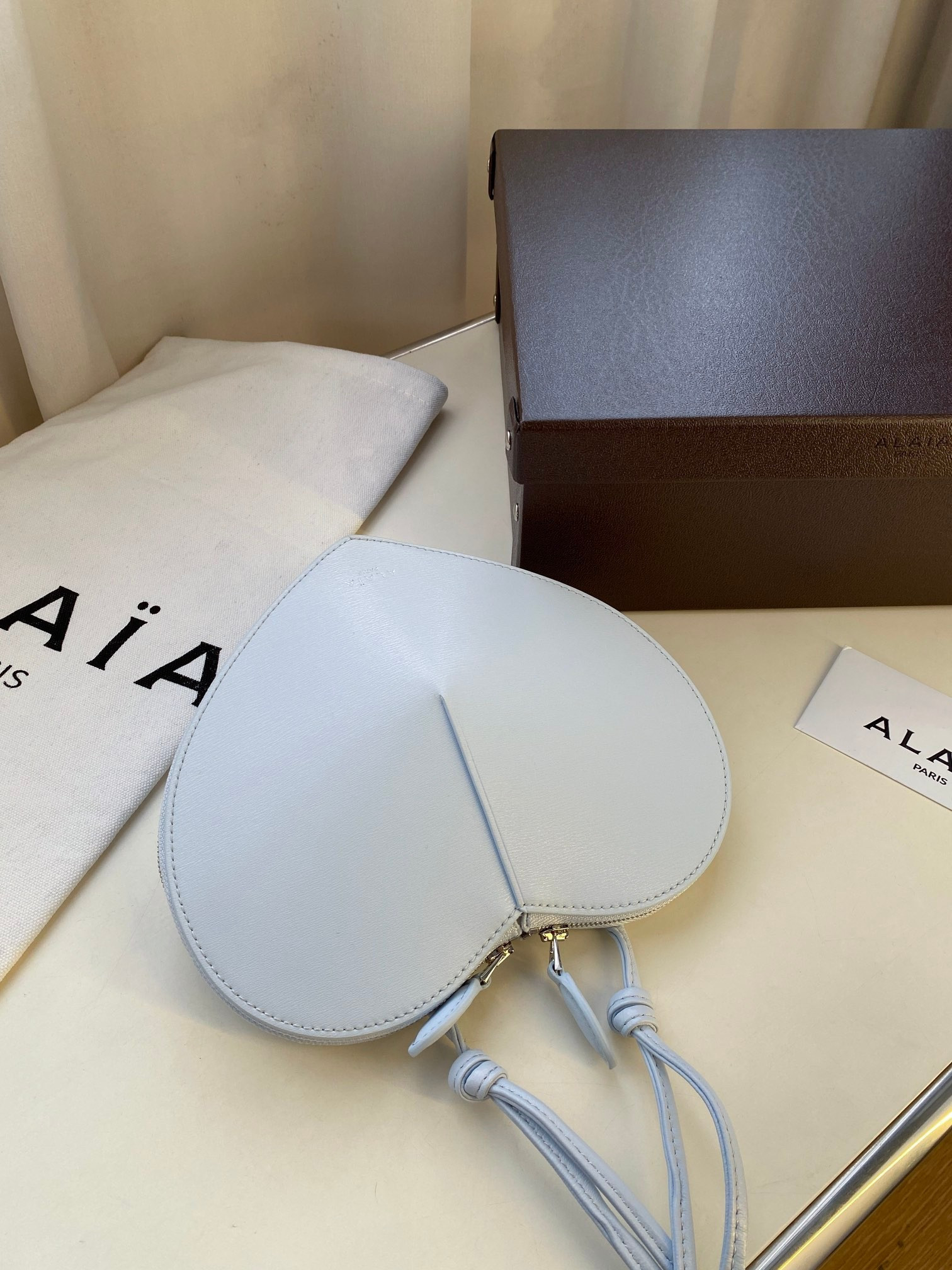 ALAÏA Le Coeur Heart Bag 18.5x20.5x5cm