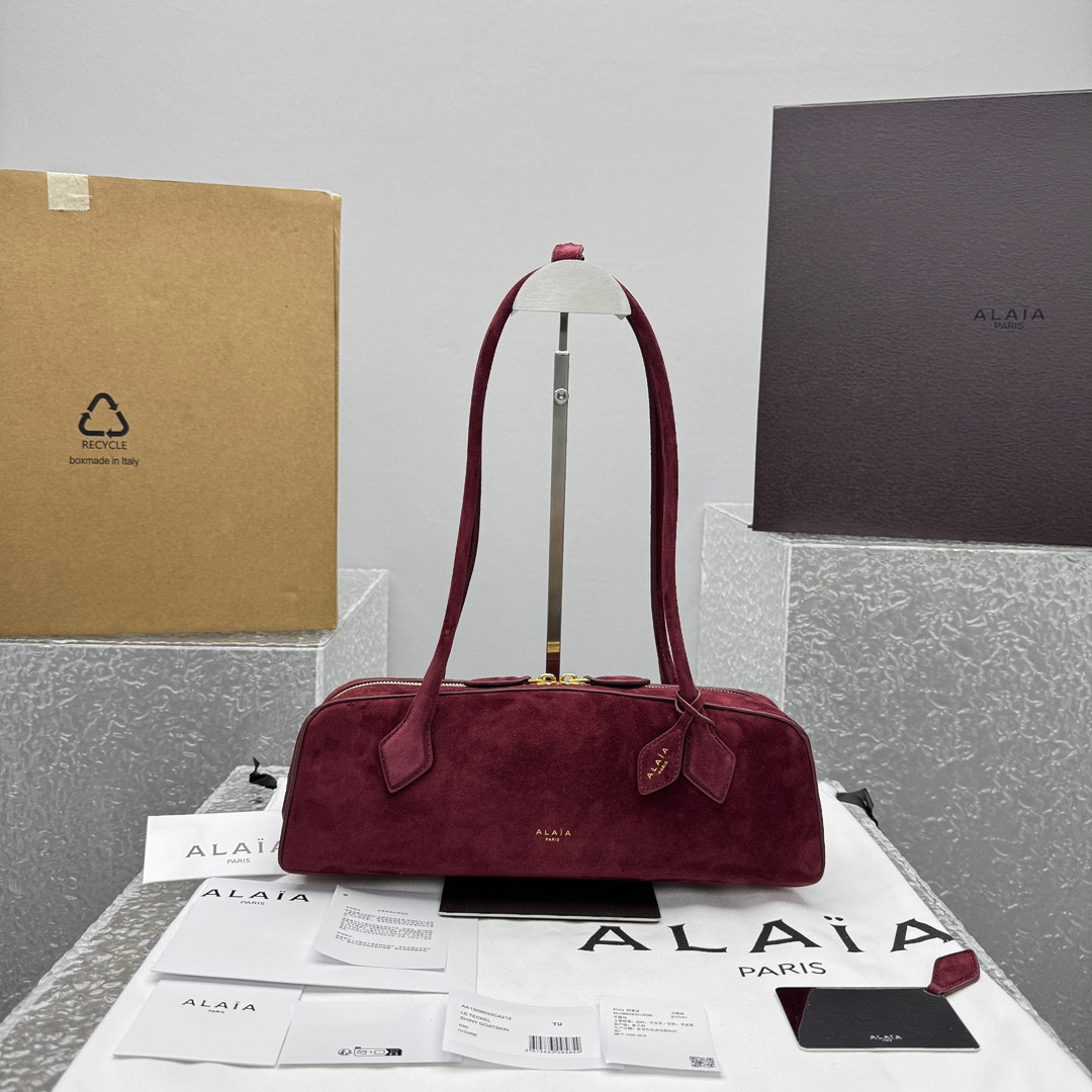 ALAÏA LE TECKEL MEDIUM BAG 33x11x10cm