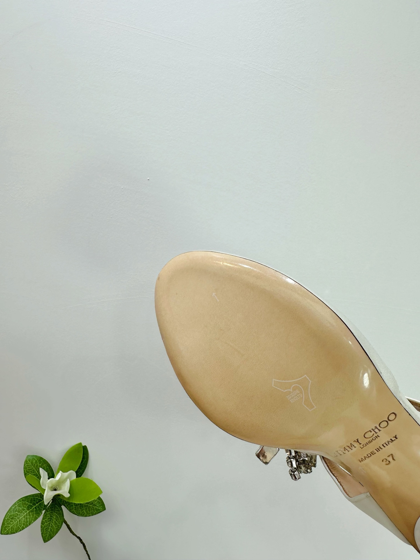 UA Ji*y Ch* Verity Glitter Slingbacks 8.5cm